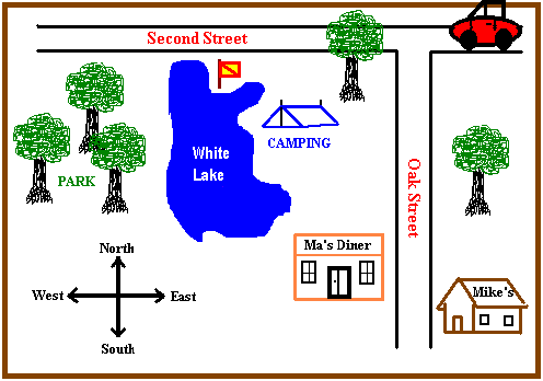 street map worksheet